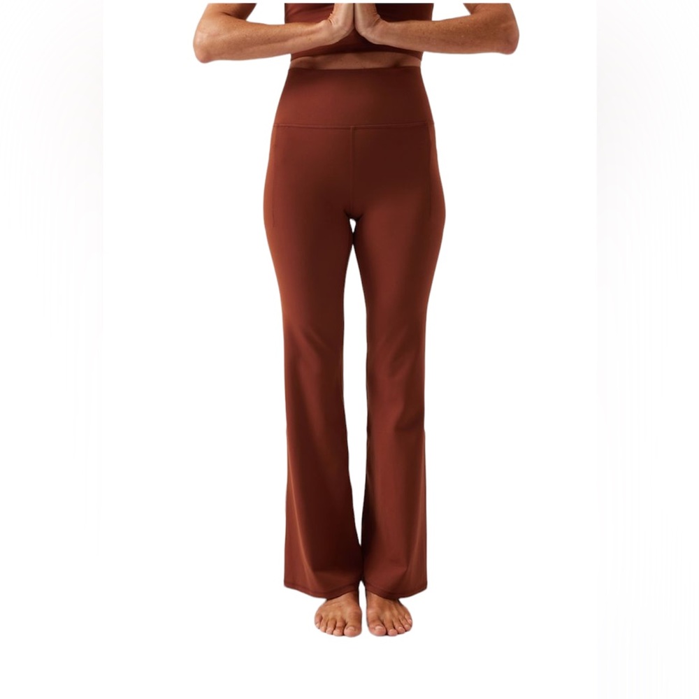 Athleta Women's Boot Cut Pants in Brown